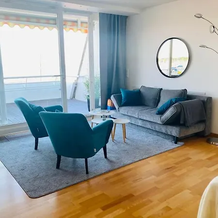 Panoramablick Und Den Direkt Vor Der Tuer Apartment
