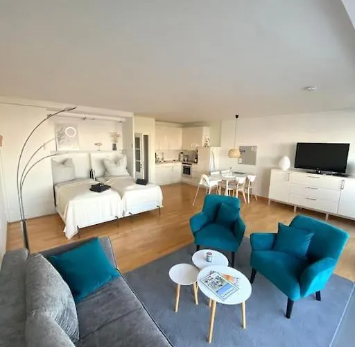 Apartamento Panoramablick Und Den Direkt Vor Der Tür Kiel